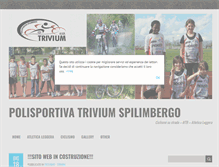 Tablet Screenshot of polisportivatrivium.it